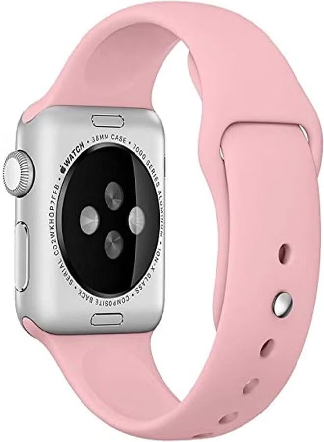 Silicone Sport Replacement WristBand Strap for Apple Watch49 /42mm - Pink