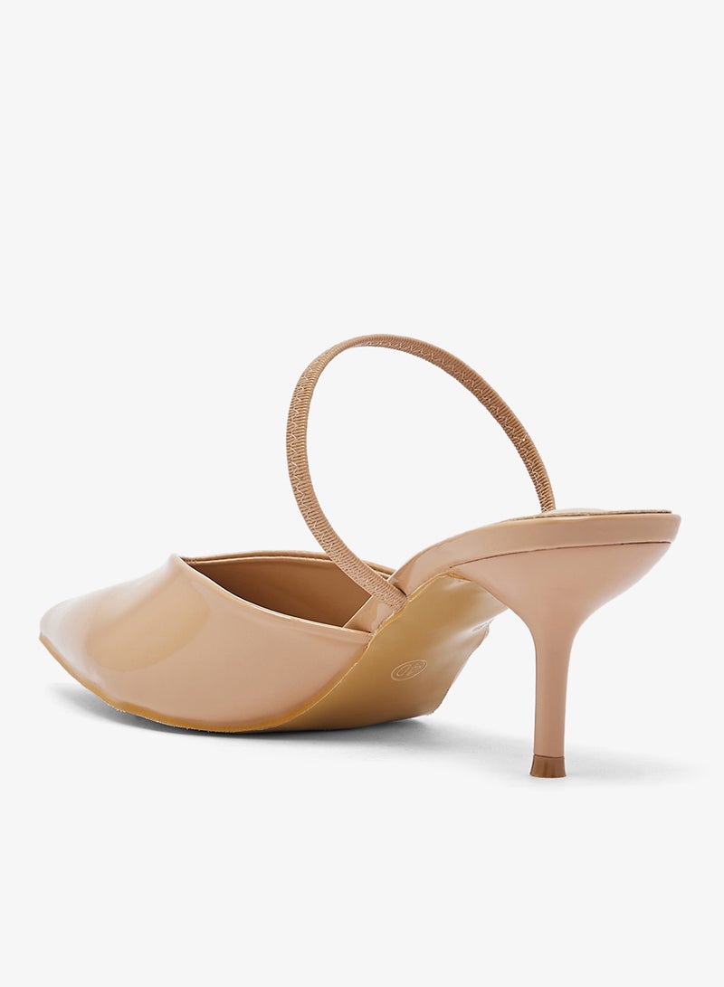 ELLA Classic Kitten Heel Sling Back Pumps - Image 3