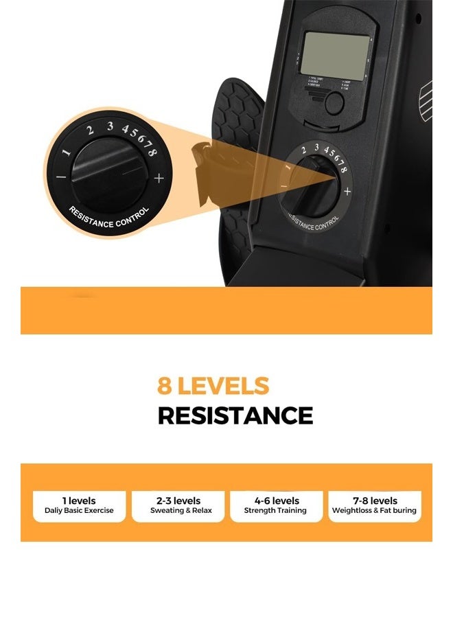 الكوتش آلة تجديف المنزلية  للطي المغناطيسي التحكم داخلي ممارسة الرياضة المنزلية - Image 5