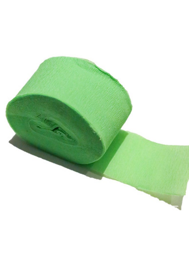 Lieyang Color Crepe Paper Roll 4.5*25 Holiday Party Wedding Party Supplies Long Pleated Paper Venue Layout - Image 1
