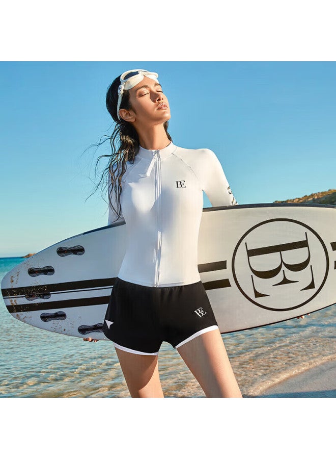 Balneaire Surfing Fashion Split Swimsuit Sunscreen Chlorine Resistant 83749 XL - Image 3