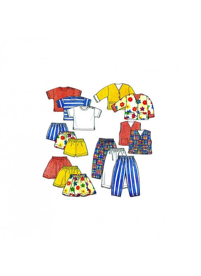New Look Sewing Pattern Size A (2-3-4-5-6-7)