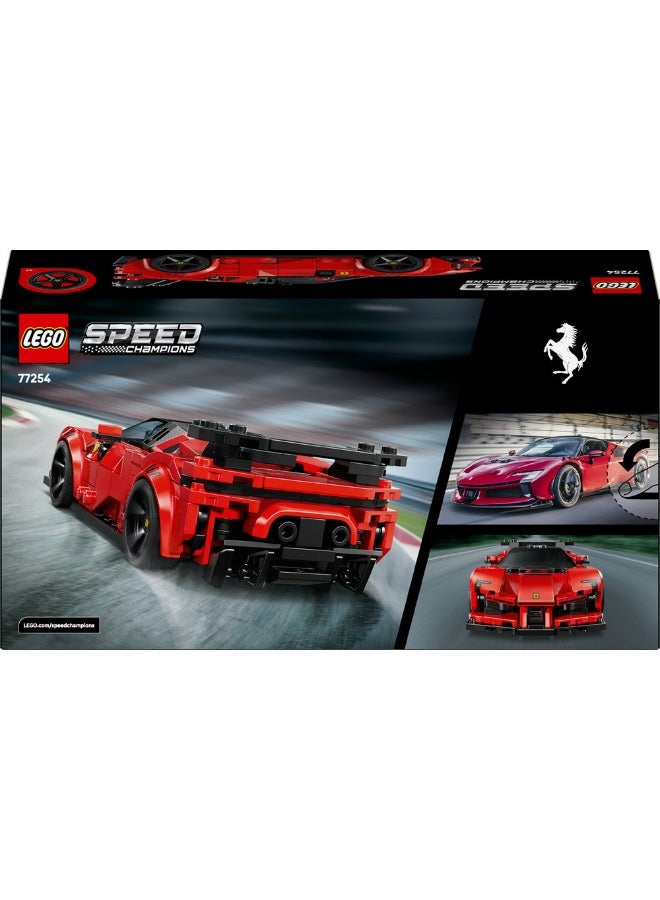 LEGO Speed Champions Ferrari SF90 XX Stradale Sports Car 77254 (Age 9+, 339 Pieces) - Image 4