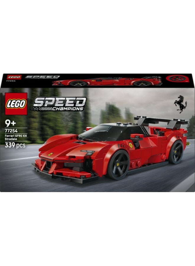 LEGO Speed Champions Ferrari SF90 XX Stradale Sports Car 77254 (Age 9+, 339 Pieces) - Image 2