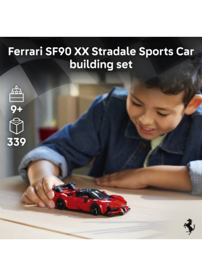 LEGO Speed Champions Ferrari SF90 XX Stradale Sports Car 77254 (Age 9+, 339 Pieces) - Image 3