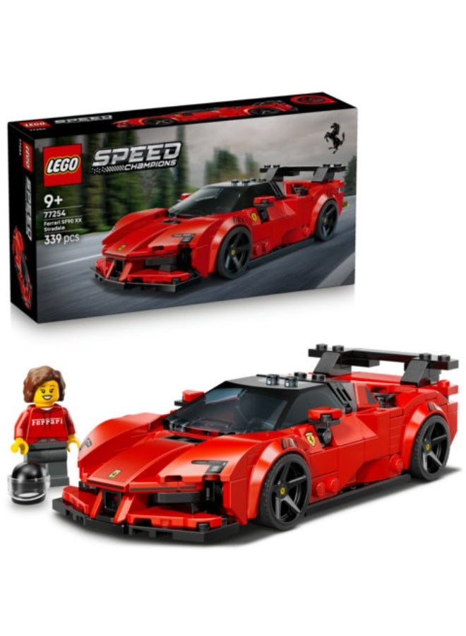LEGO Speed Champions Ferrari SF90 XX Stradale Sports Car 77254 (Age 9+, 339 Pieces) - Image 1