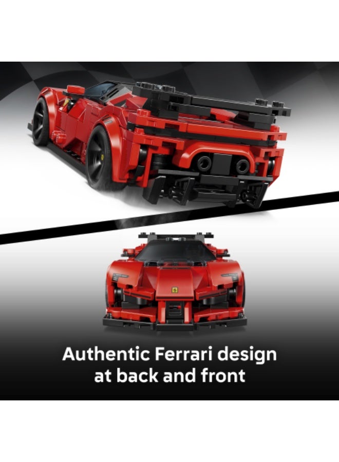 LEGO Speed Champions Ferrari SF90 XX Stradale Sports Car 77254 (Age 9+, 339 Pieces) - Image 4