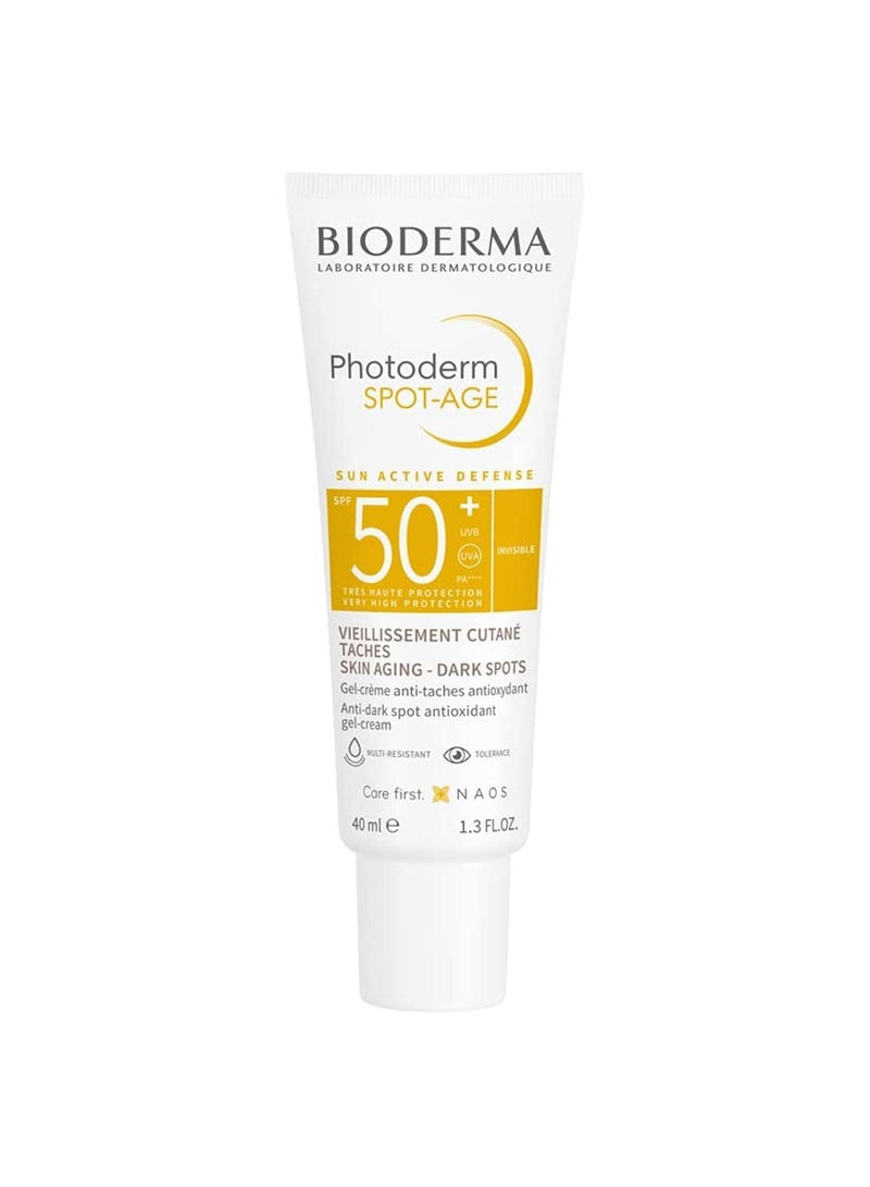 Bioderma Photoderm Spot-Age Spf 50+ Antioxidant Dry Touch Sunscreen 40ml - Image 1