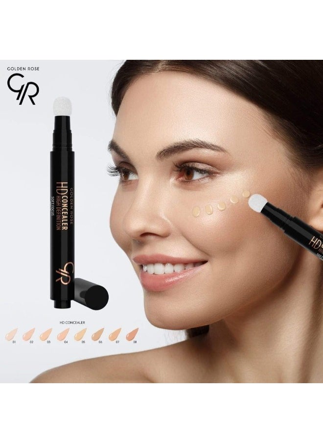 Golden Rose - Golden Rose HD Concealer  High Definition SPF15 - No : 03 - Image 1