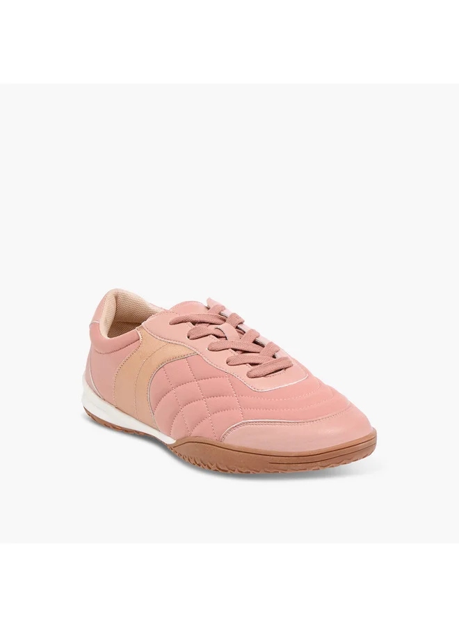 Flora Bella By Shoexpress Women Panelled Lace-Up Sneakers