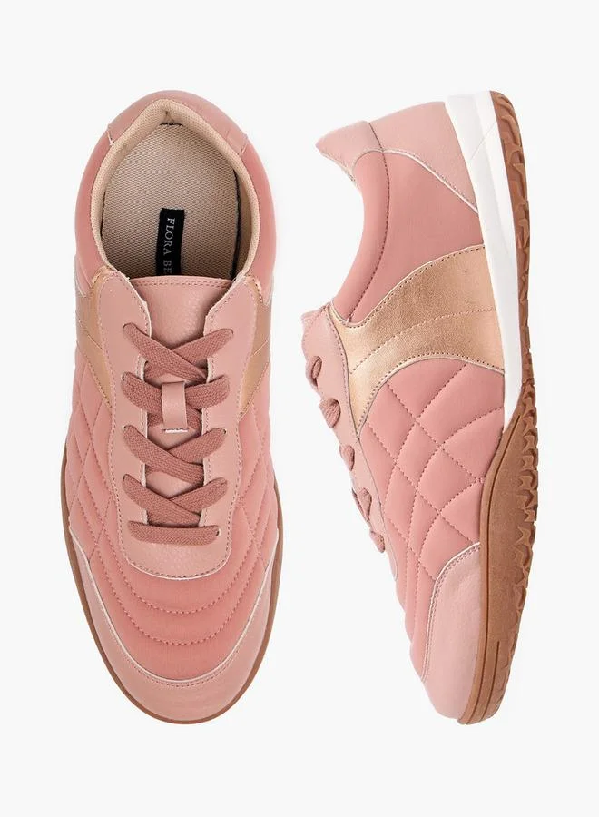 فلورا بيلا من شو إكسبرس سنيكرز نسائي برباط بتصميم بانل