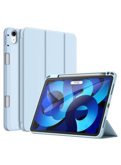 TIGER iPad Air 11-inch M2 2024 6th Generation Case with Pencil Holder – Slim Silicone Magnetic Cover for iPad Air 11 inch M2 (6th Gen) – Lightweight, Shockproof Protection, Full Access to All Ports and Features  - Image 1