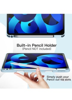 TIGER iPad Air 11-inch M2 2024 6th Generation Case with Pencil Holder – Slim Silicone Magnetic Cover for iPad Air 11 inch M2 (6th Gen) – Lightweight, Shockproof Protection, Full Access to All Ports and Features  - Image 5