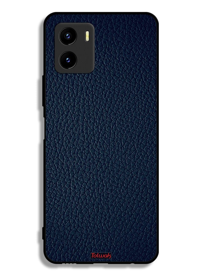 Tolwak Vivo Y15s Protective Case Cover Leather Pattern - Image 2