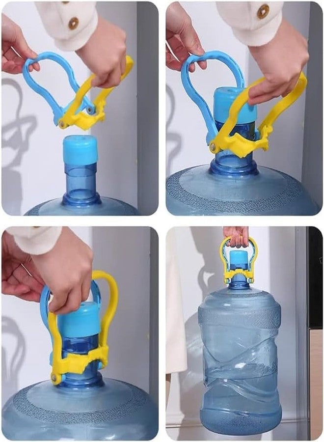 FASHRAMP 2 Pcs 20L Water Bottle Lifter Purified Drinking Water Jug Caps Carrier Lift Labor Energy Saving Ergonomic Grip Handle Carrier Bottle Clip (Pack Of 2) - Image 4