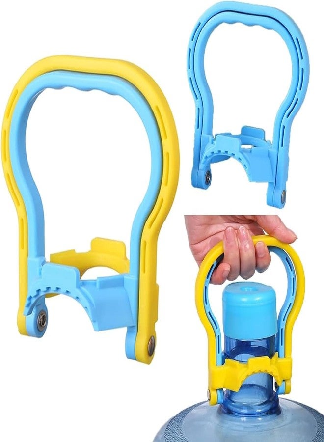 FASHRAMP 2 Pcs 20L Water Bottle Lifter Purified Drinking Water Jug Caps Carrier Lift Labor Energy Saving Ergonomic Grip Handle Carrier Bottle Clip (Pack Of 2) - Image 1