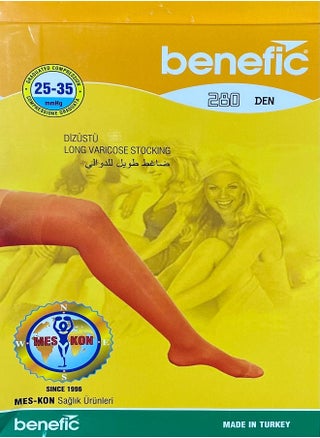 LONG VARICOSE STOCKING   , OPEN TOE  25-35 mmHg / Compression Stocking ,  ( Long Elastic Socks ) - pzsku/Z8E2F6D3FC2BC8AD0636FZ/45/_/1730895508/41e1b3af-4a91-4283-915c-2725beaa359c