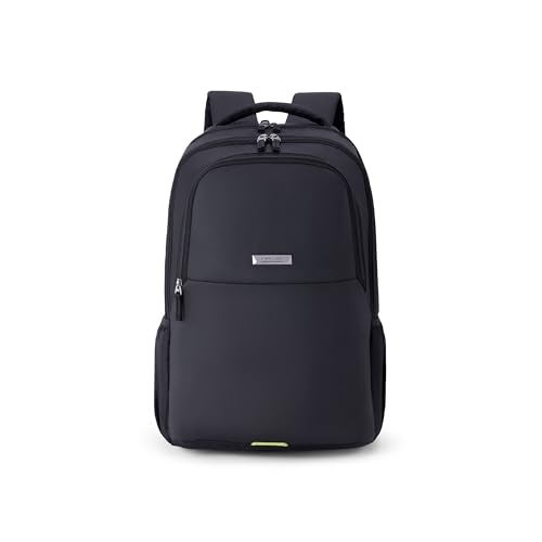 Kamiliant by American Tourister Dissenter Office Laptop Backpack with 15 Inch Laptop Compartment, 33 L Capacity, Ergonomically Designed with Bottle Holder for Men And Women - Black, Polyester - Image 2