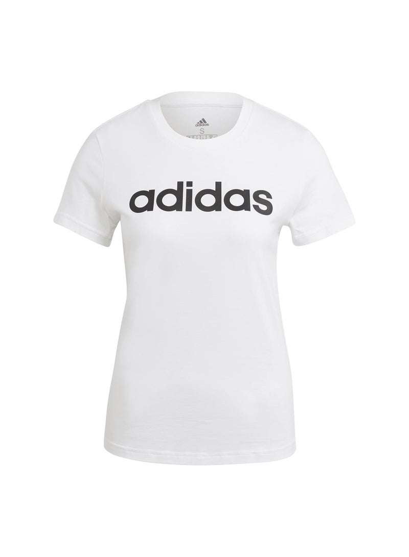 Adidas Essentials Slim Logo T-Shirt - Image 1
