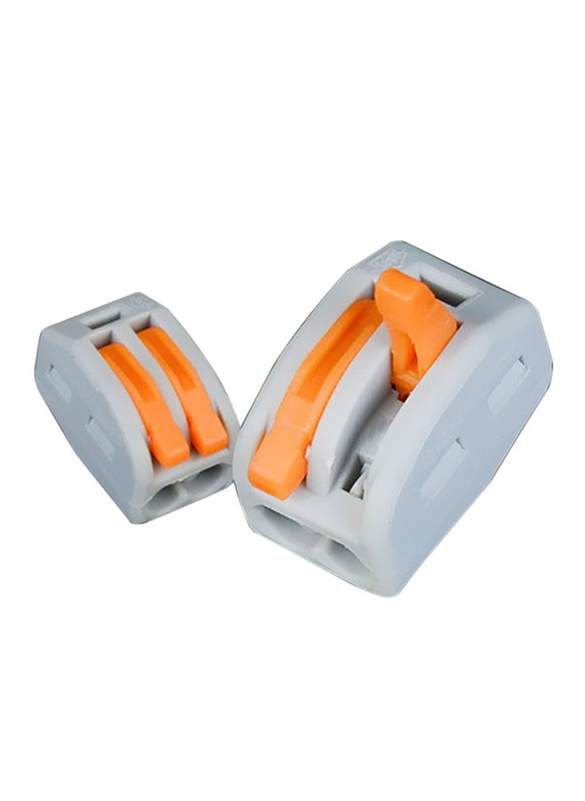 Generic 20-Piece Wiring Connectors Grey/Orange  - Image 1