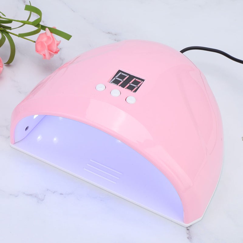 36W Intelligent LED UV Gel Nail Polish Dryer Lamp Fashion Nail Curing Machine Manicure ToolPink - Image 4