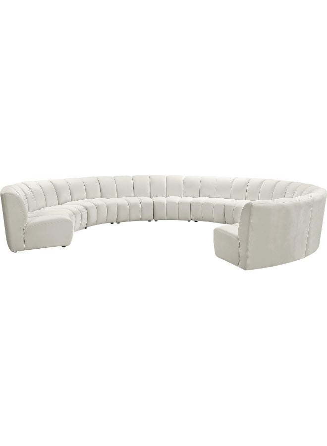 Comfynest Comfynest Modular Sectional Sofa Set Luxurious Velvet Couch Collection  - Image 2