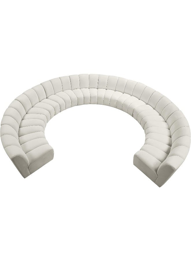 Comfynest Comfynest Modular Sectional Sofa Set Luxurious Velvet Couch Collection  - Image 4