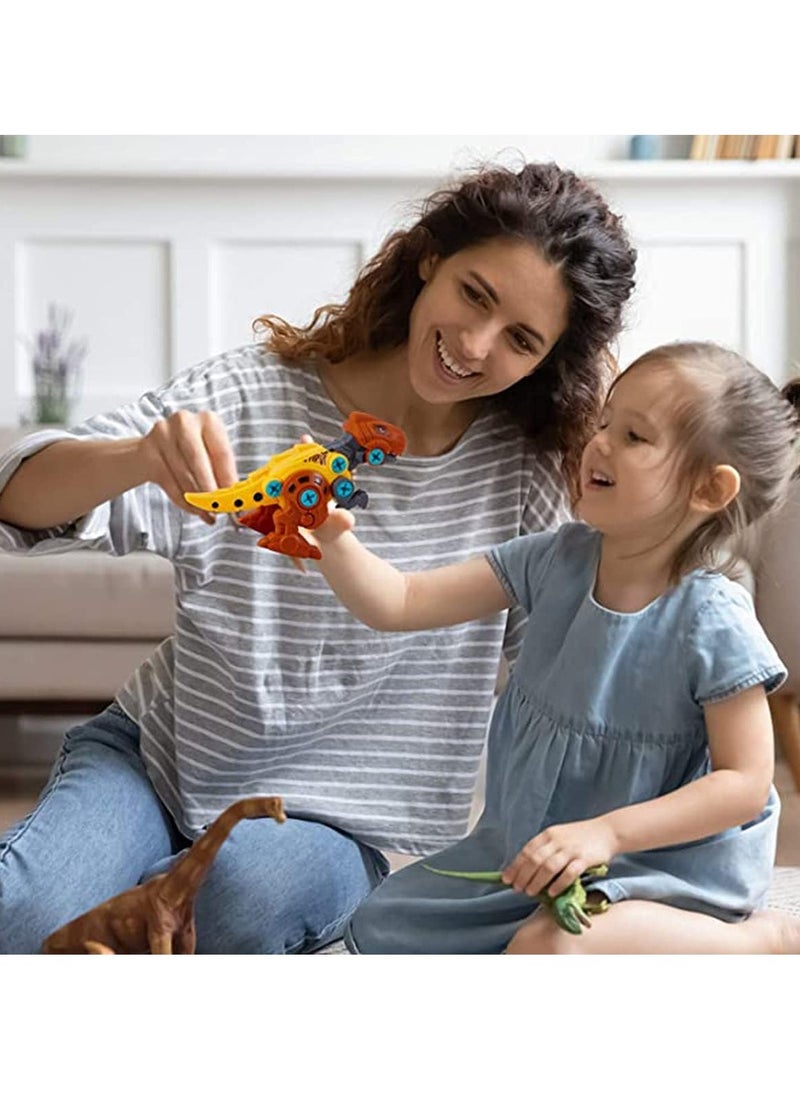 SYOSI Dino Eggs Basket Stuffers STEM Games Engineering Building Play Kits for Kids Toddlers Girls Age 3-5 Years Old  - Image 3
