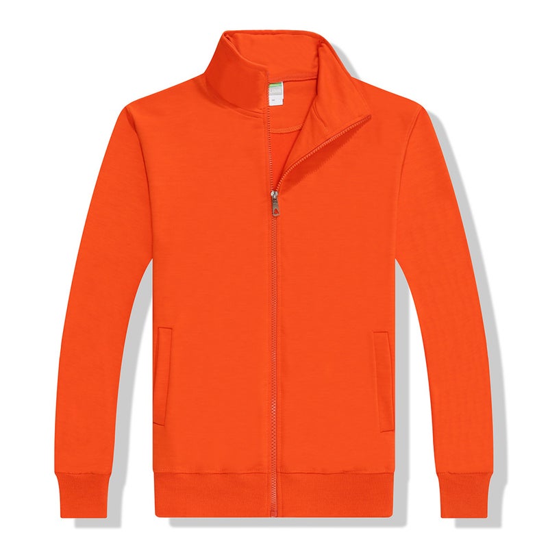 Volunteer Vest Public Service Advertising Volunteer Activity Group T-Shirt Spot Casual Side Slit Pocket Zipper Sweater - Image 1