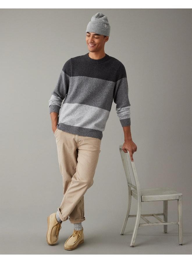 American Eagle سويت شيرت محبوك بأكمام قصيرة  - Image 3