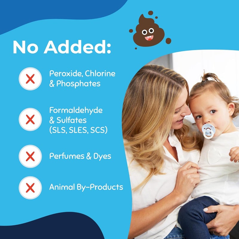 Miss Mouth's Messy Eater Non-Toxic Baby and Kids Stain Remover for Clothing, Carpet, Fabric, and Upholstery. Kid Tested and Mom Approved (118ml, 4 oz Spray Bottles) 2 Pack - Image 5