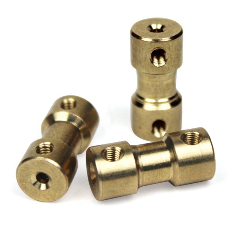 4-6mm Brass Motor Copper Shaft Coupling Coupler Connector Sleeve Adapter - Image 4