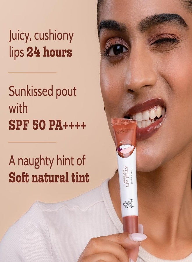 Chemist At Play Chocolate Tinted Lip Balm for Dark, Dry, Chapped and Pigmented Lips| Gives 24 hours moisturization| SPF 50 PA+++| Has Kojic Acid, Hyaluronic Acid, ceramides & Peptides| 10gms - Image 3