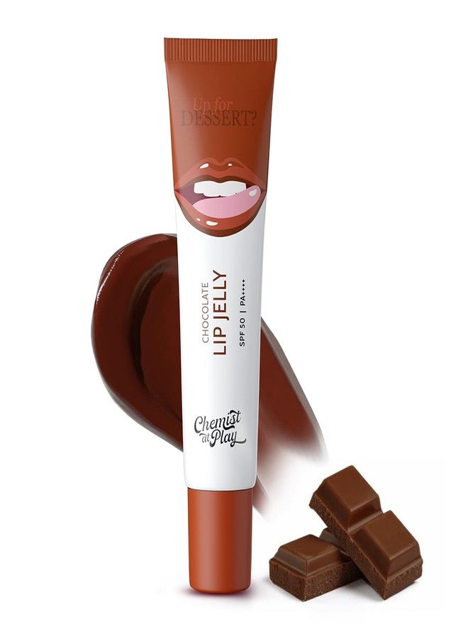 Chemist At Play Chocolate Tinted Lip Balm for Dark, Dry, Chapped and Pigmented Lips| Gives 24 hours moisturization| SPF 50 PA+++| Has Kojic Acid, Hyaluronic Acid, ceramides & Peptides| 10gms - Image 1