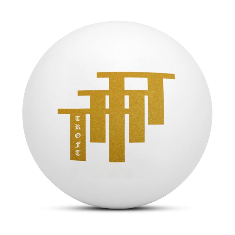 Troft Plastic Ball White Non Toxic (Pack of 6 | 70 Gm Per Ball) - Image 2
