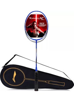 Turbo Badminton String  X 80 Iii Badminton Racket - Blue/Silver (Strung)