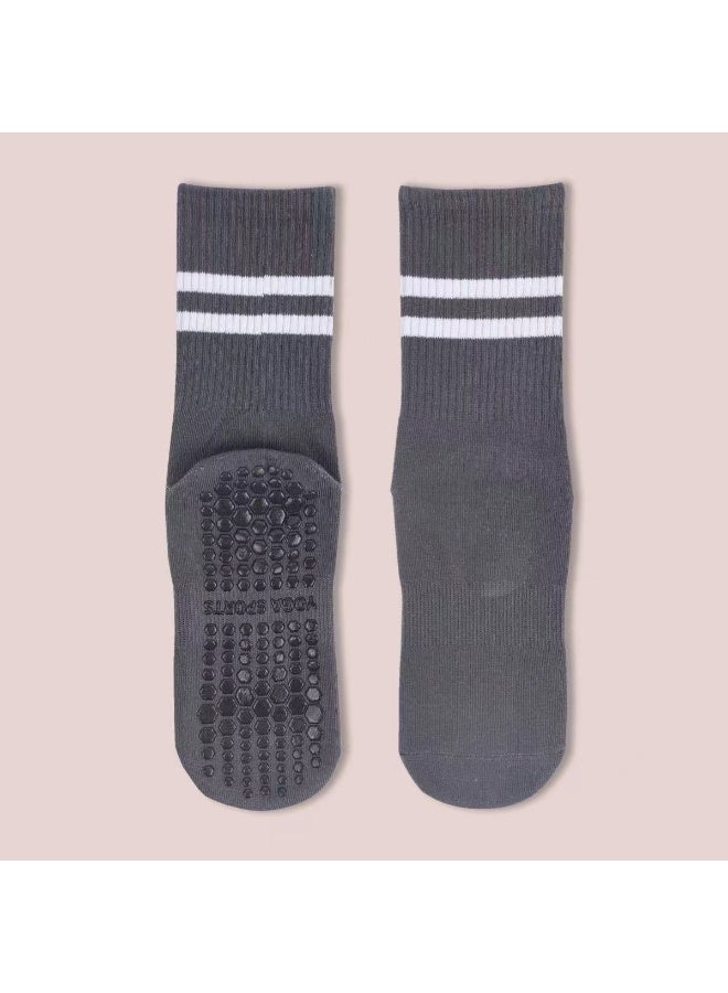 Generic 6 Pair Women Anti Slip Socks Pilates Grip Socks for Sports Yoga  - Image 5