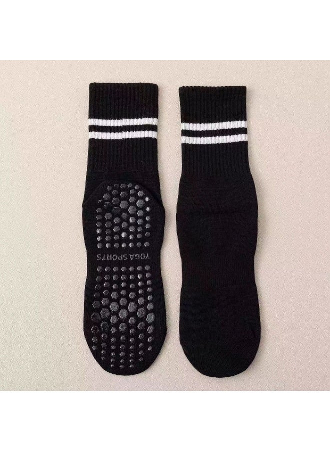 Generic 6 Pair Women Anti Slip Socks Pilates Grip Socks for Sports Yoga  - Image 2