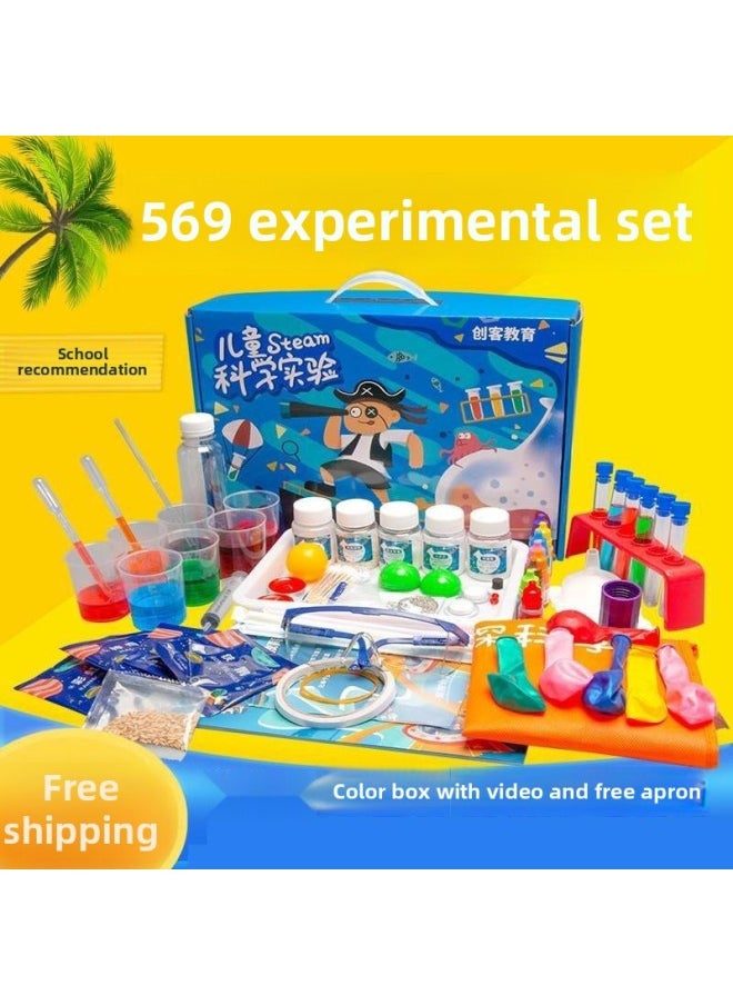 null - 300 Operation Manual Video Children Diy Manual Explanation Of A Kindergarten Material Package Science Small Experiment Set Postage-Specification:Sea, Land And Air One (6-piece Set) Comes With Courseware Video - Image 1