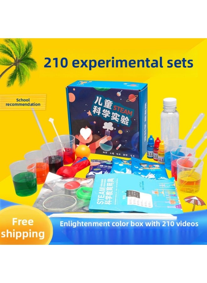 null - 300 Operation Manual Video Children Diy Manual Explanation Of A Kindergarten Material Package Science Small Experiment Set Postage-Specification:Sea, Land And Air One (6-piece Set) Comes With Courseware Video - Image 1
