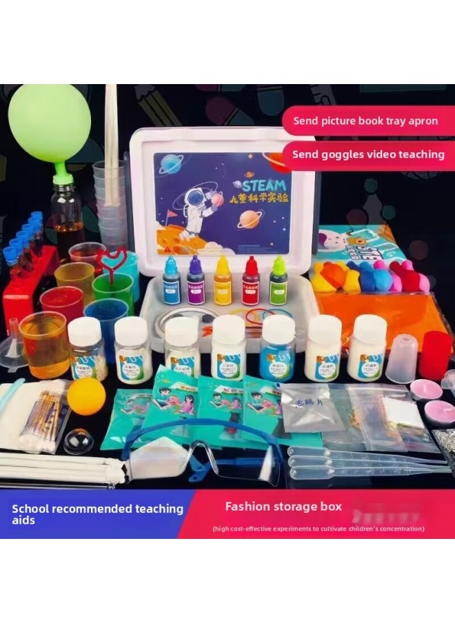 null - 300 Operation Manual Video Children Diy Manual Explanation Of A Kindergarten Material Package Science Small Experiment Set Postage-Specification:Sea, Land And Air One (6-piece Set) Comes With Courseware Video - Image 1