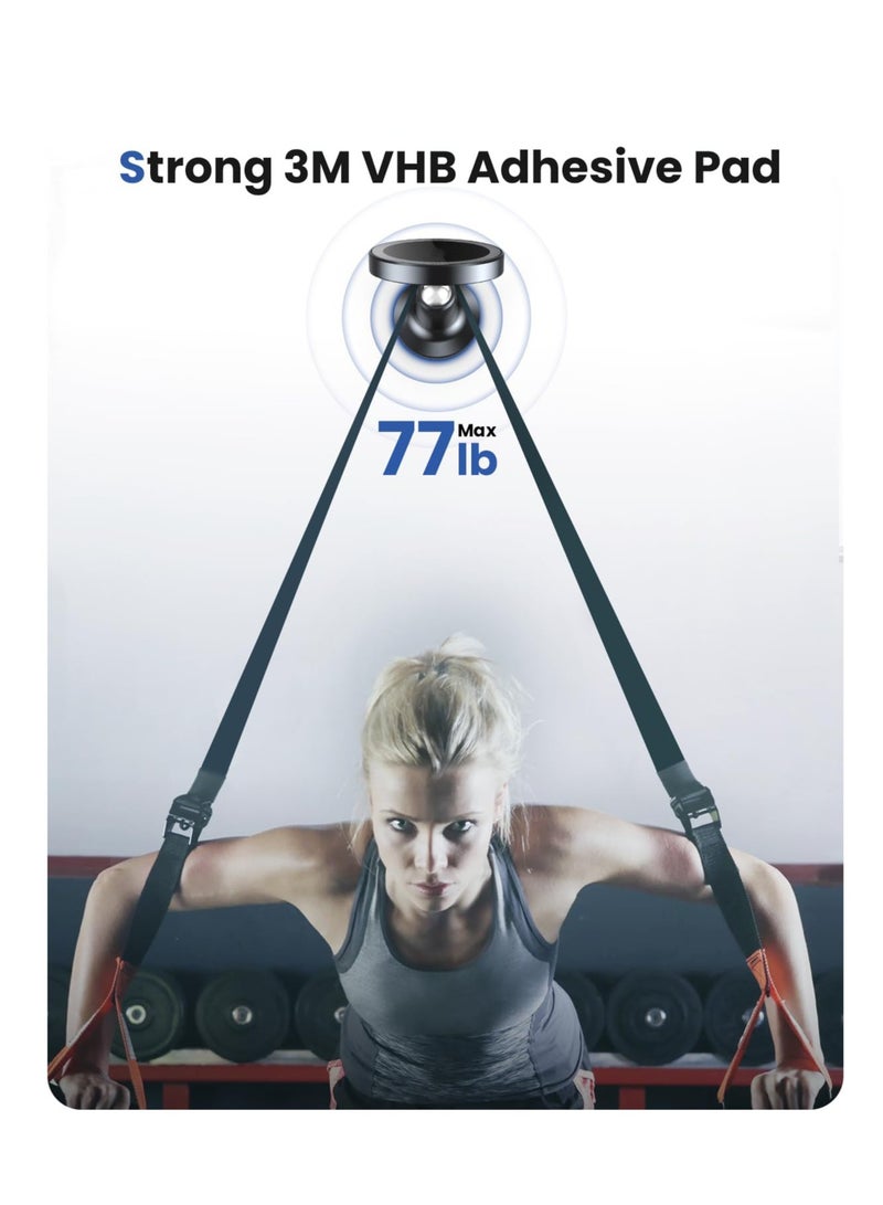 Excefore Magnetic Car Phone Holder Mount, Compatible with Mag safe Car Mount, Suitable for iPhone 15 14 13 12 Pro Max Mini & All Cell Phones - Image 4