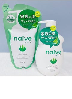 naive Naive Body Soap (with aloe extract) for refilling,380ML  - Image 2