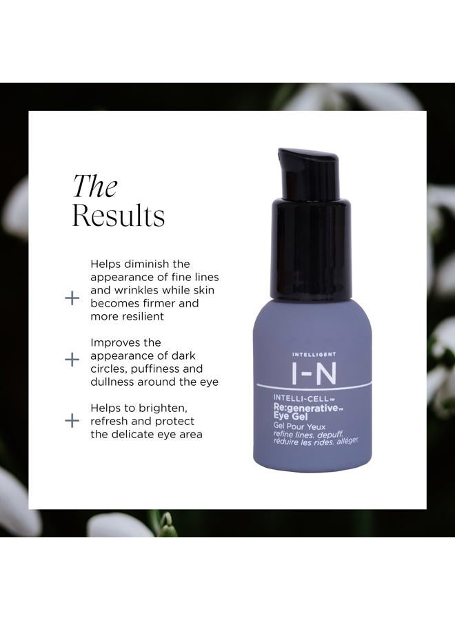Intelligent Nutrients Re:generative Eye Gel - Formerly Renewal Complex Eye Gel - Plant Stem Cell Eye Treatment for All Skin Types, Clinically Proven (0.5 oz) - Image 3