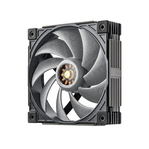 Sudokoo MACH120 120mm Case Fan: PWM Quiet PC Fans with FOC Motor - 4 Pin LCP High Speed Computer Cooling Fan with 500-3000 RPM - Image 1