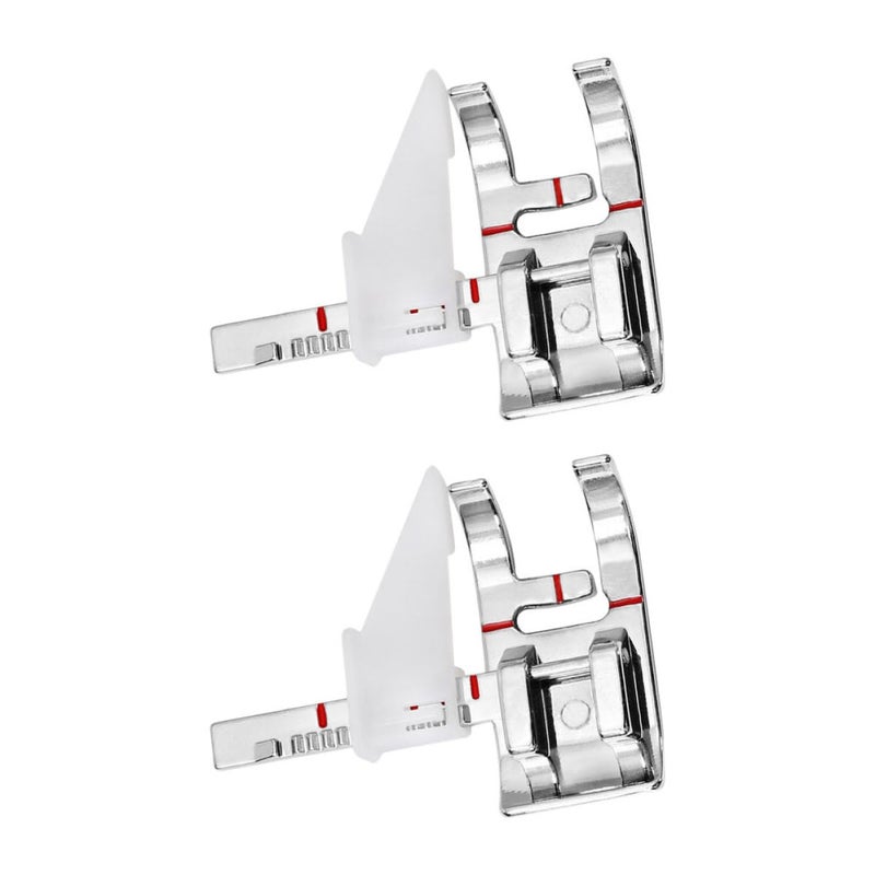 Adjustable Sewing Machine Presser Feet Set Metal Gauge Ruler for Quilting Embroidery - Image 2