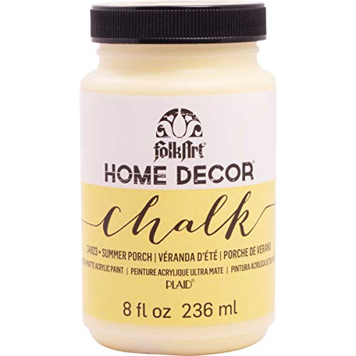 FolkArt Home Decor Chalk Furniture & Craft Paint in Assorted Colors, 8 ounce, Summer Porch - Image 1