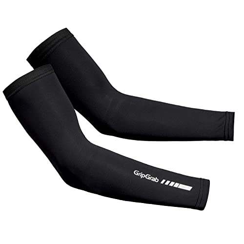 GripGrab UPF 50 Cycling Arm Sleeves UV Protection AntiSlip Thin Breathable Summer Arm Warmers for Road Biking Gravel - Image 1
