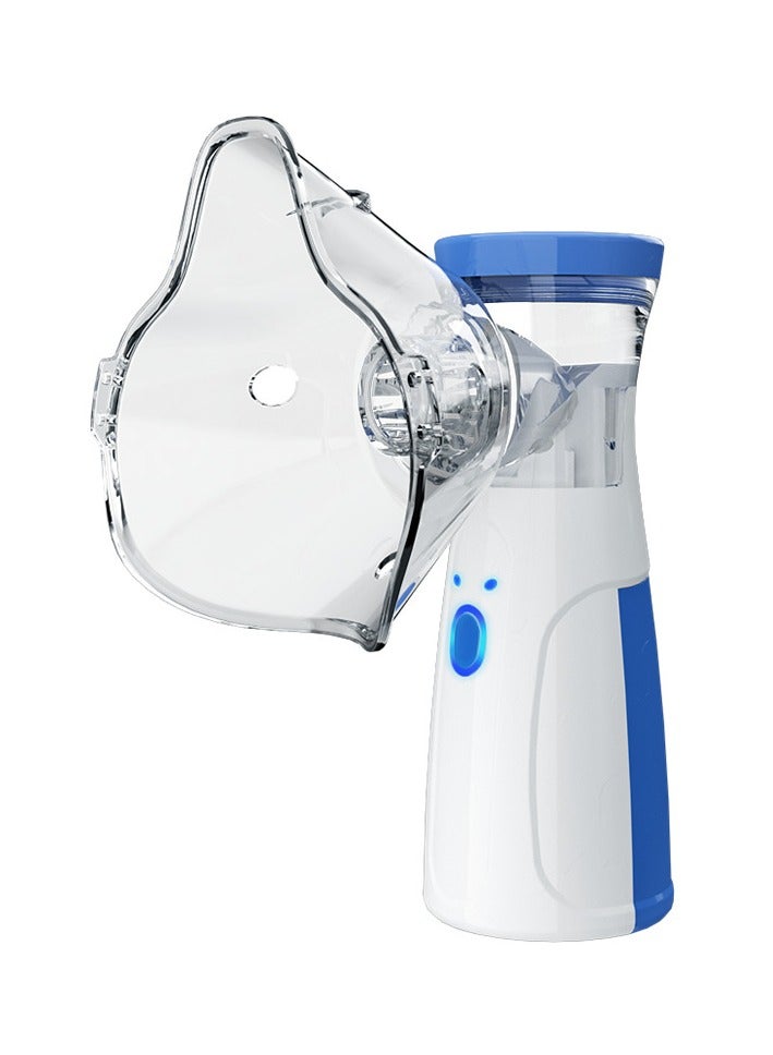Portable Nebulizer Connected Inhaler Mesh Nebulizer machine for Adults and Kids Travel Household Use AA Batteries