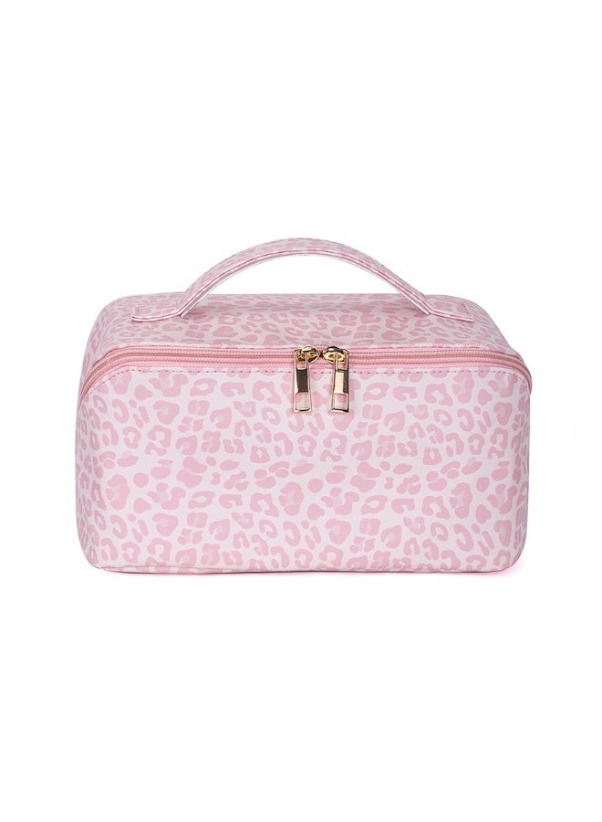 نيبمينينت حقيبة تخزين محمولة كبيرة السعة بنقشة الفهد العتيقة - Image 1